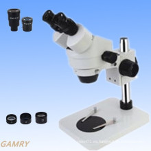 Microscopio estéreo de zoom binocular serie Szm0745b